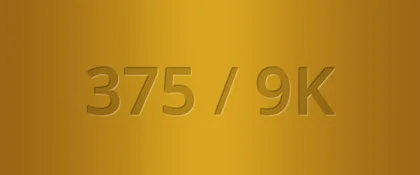 375/9K Gold