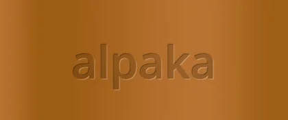 Alpaka Messing